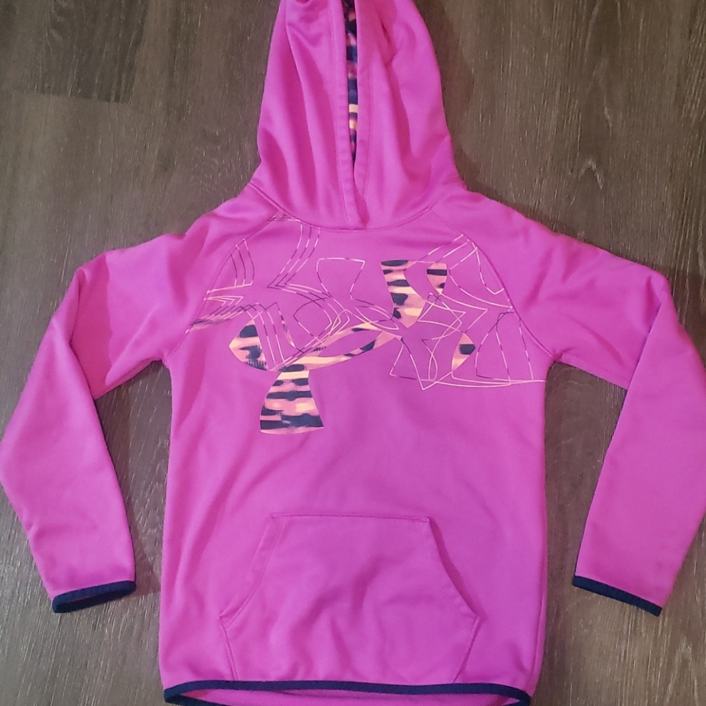 Girls UA hooded sweatahirt
